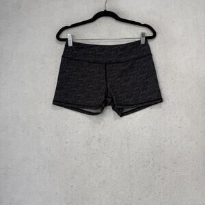 IAB MFG Shorts Womens 8 Gray 3.5 Inseam Athletic Spandex Booty Compression